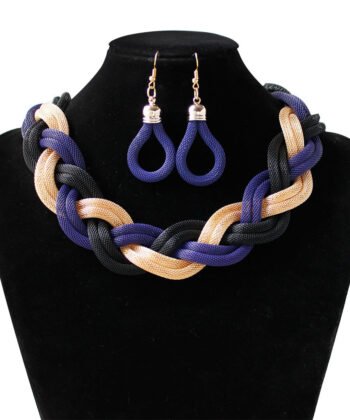 Hand-woven rope necklace chain